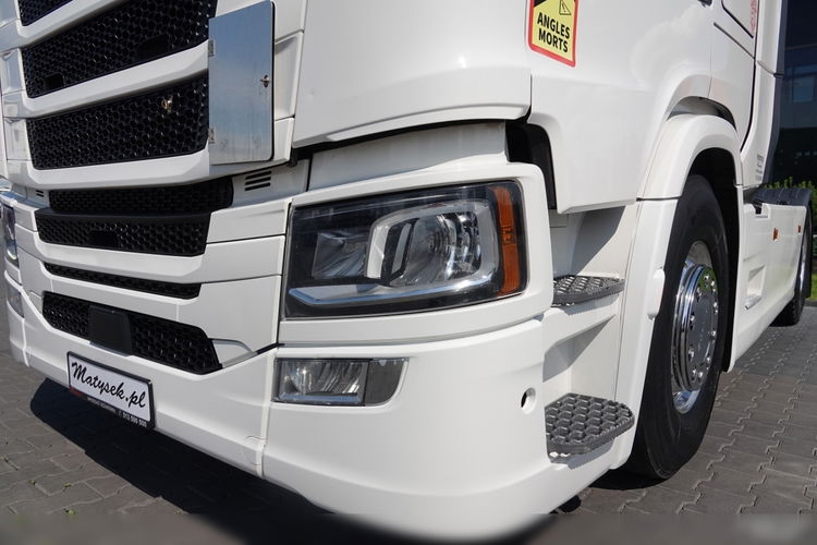 Scania S 450 / RETARDER / KLIMA POSTOJOWA / HYDRAULIKA / ALUFELGI / OPONY 100 % / PO KONTRAKCIE SERWISOWYM / zdjęcie 12