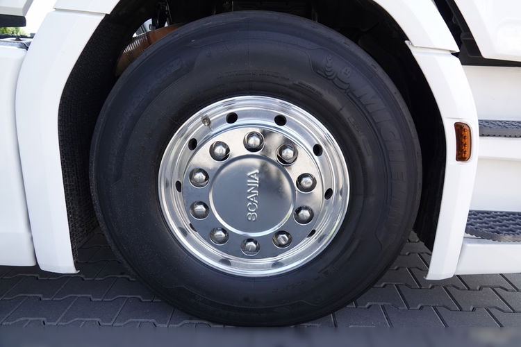 Scania S 450 / RETARDER / KLIMA POSTOJOWA / HYDRAULIKA / ALUFELGI / OPONY 100 % / PO KONTRAKCIE SERWISOWYM / zdjęcie 21