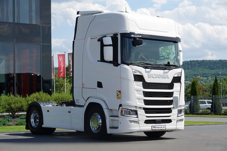 Scania S 450 / RETARDER / KLIMA POSTOJOWA / HYDRAULIKA / ALUFELGI / OPONY 100 % / PO KONTRAKCIE SERWISOWYM / zdjęcie 2