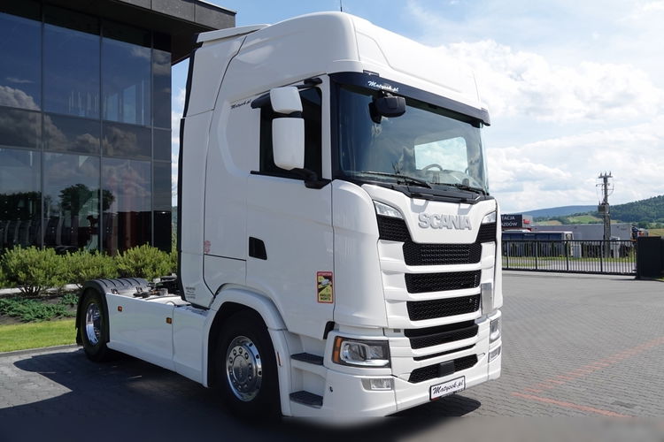 Scania S 450 / RETARDER / KLIMA POSTOJOWA / HYDRAULIKA / ALUFELGI / OPONY 100 % / PO KONTRAKCIE SERWISOWYM / zdjęcie 3