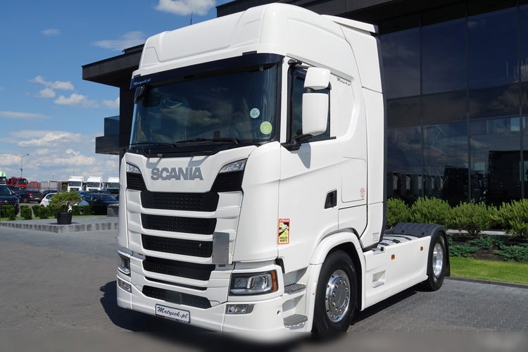 Scania S 450 / RETARDER / KLIMA POSTOJOWA / HYDRAULIKA / ALUFELGI / OPONY 100 % / PO KONTRAKCIE SERWISOWYM / zdjęcie 6
