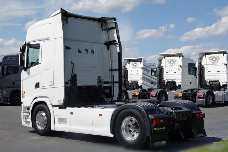 Scania S 450 / RETARDER / KLIMA POSTOJOWA / HYDRAULIKA / ALUFELGI / OPONY 100 % / PO KONTRAKCIE SERWISOWYM / zdjęcie 8
