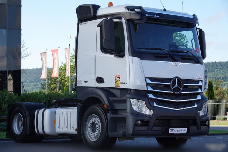 Mercedes ACTROS 1843 / RETARDER / HYDRAULIKA / NISKA KABINA / 2017 ROK zdjęcie 1