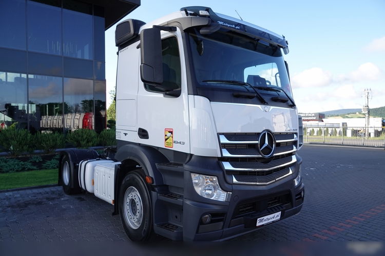 Mercedes ACTROS 1843 / RETARDER / HYDRAULIKA / NISKA KABINA / 2017 ROK zdjęcie 3