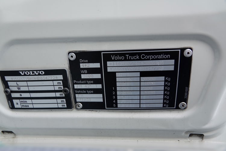 Volvo FM 460 / 13 LITROWY / WAGA: 6 900 KG / HYDRAULIKA / EURO 6 zdjęcie 36