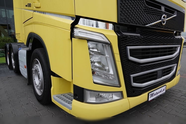 Volvo FH 500 / 6x2 / PUSHER / Oś Skrętna i Podnoszona / MEGA / LOWDECK / 3 osiowy ciągnik siodłowy / DMC: 60 TON / Z NIEMIEC zdjęcie 11