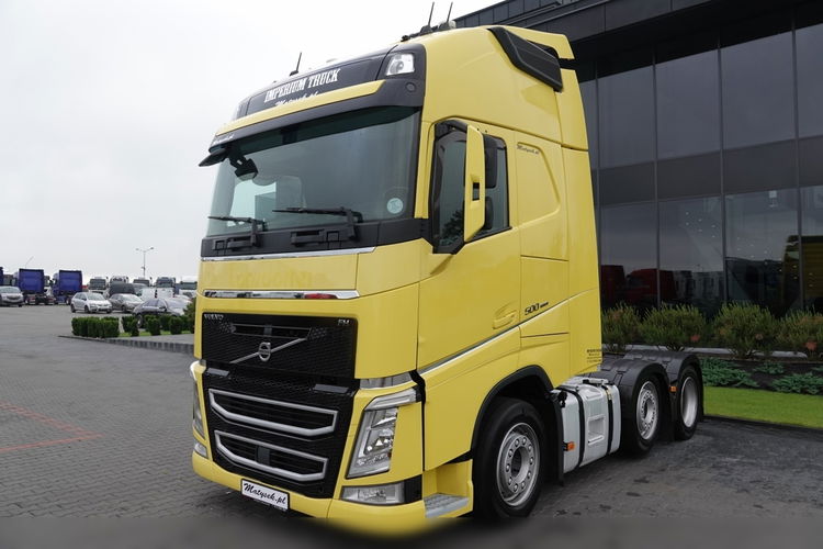 Volvo FH 500 / 6x2 / PUSHER / Oś Skrętna i Podnoszona / MEGA / LOWDECK / 3 osiowy ciągnik siodłowy / DMC: 60 TON / Z NIEMIEC zdjęcie 6