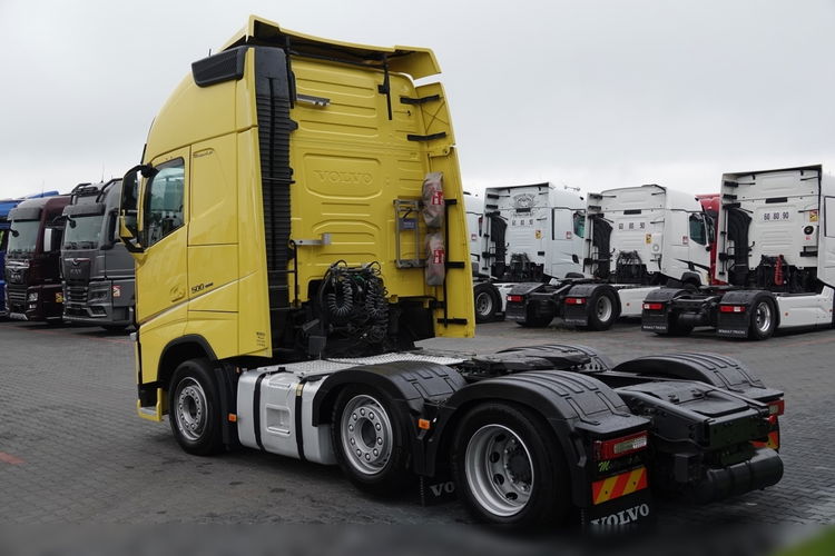 Volvo FH 500 / 6x2 / PUSHER / Oś Skrętna i Podnoszona / MEGA / LOWDECK / 3 osiowy ciągnik siodłowy / DMC: 60 TON / Z NIEMIEC zdjęcie 8