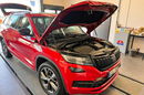 Skoda Kodiaq 2.0tsi 4x4 Sport -line doposażona wersja Polski salon 1 wl niska napr zdjęcie 7