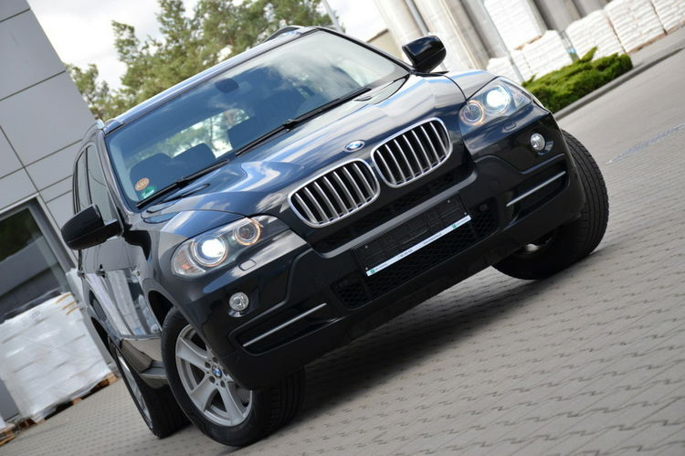 BMW X5 3.0sD 286KM Czarna Serwis Bi-xenon Panorama Skóra Navi Pamięci zdjęcie 21