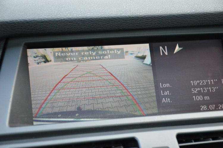 BMW X5 3.0sD 286KM Czarna Serwis Bi-xenon Panorama Skóra Navi Pamięci zdjęcie 38