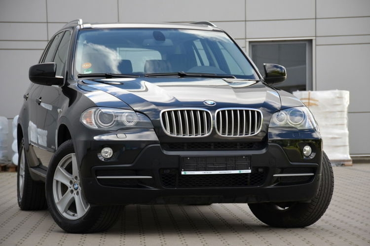BMW X5 3.0sD 286KM Czarna Serwis Bi-xenon Panorama Skóra Navi Pamięci zdjęcie 9