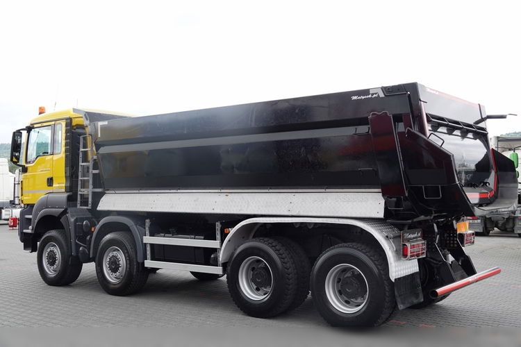 MAN TGS 41.460 / 8X8 / WYWROTKA TYLNOZSYPOWA / UAL / HARDOX / KH-KIPPER / 2017 ROK / PO KONTRAKCIE SERWISOWYM zdjęcie 26