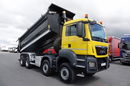 MAN TGS 41.460 / 8X8 / WYWROTKA TYLNOZSYPOWA / UAL / HARDOX / KH-KIPPER / 2017 ROK / PO KONTRAKCIE SERWISOWYM zdjęcie 6