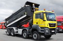 MAN TGS 41.460 / 8X8 / WYWROTKA TYLNOZSYPOWA / UAL / HARDOX / KH-KIPPER / 2017 ROK / PO KONTRAKCIE SERWISOWYM zdjęcie 7