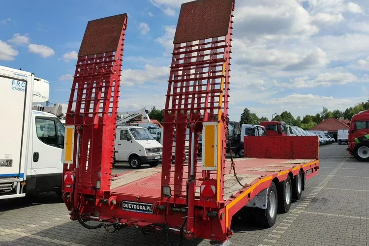 EMTECH PC18 3 osie Oś podnoszona DMC 24-ton Ład18-ton Przyczepa Tandem zdjęcie 10