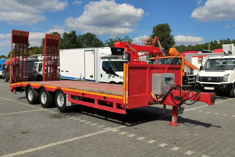 EMTECH PC18 3 osie Oś podnoszona DMC 24-ton Ład18-ton Przyczepa Tandem zdjęcie 14
