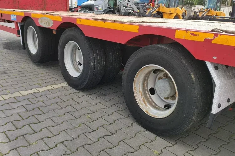 EMTECH PC18 3 osie Oś podnoszona DMC 24-ton Ład18-ton Przyczepa Tandem zdjęcie 21