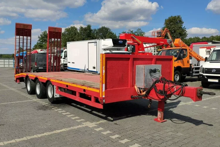 EMTECH PC18 3 osie Oś podnoszona DMC 24-ton Ład18-ton Przyczepa Tandem zdjęcie 4