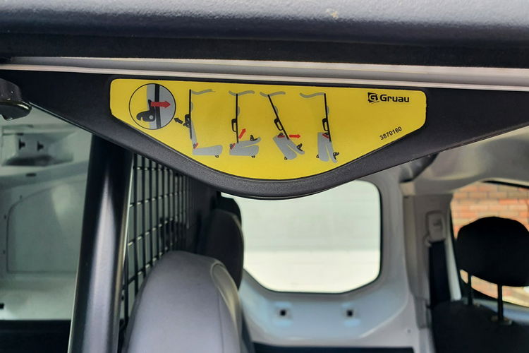 Peugeot Partner LONG , 5 osób.1.6 HDI 100 KM, SALON PL, F.vat23% 37900 netto 2018 rej zdjęcie 14