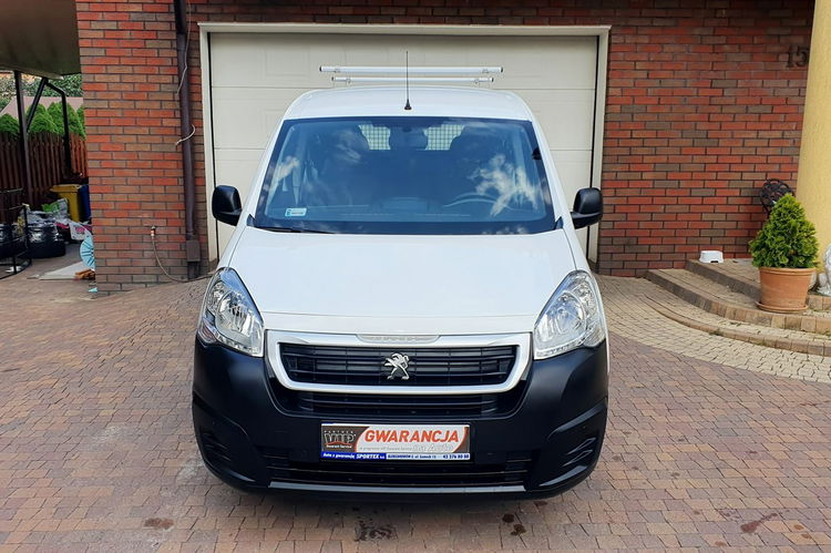 Peugeot Partner LONG , 5 osób.1.6 HDI 100 KM, SALON PL, F.vat23% 37900 netto 2018 rej zdjęcie 2