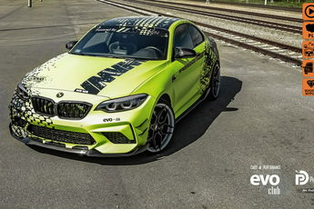 BMW M2 BMW COMPETITION 550KM 720NM YELLOW-MATT EVOCLUB PROJECT