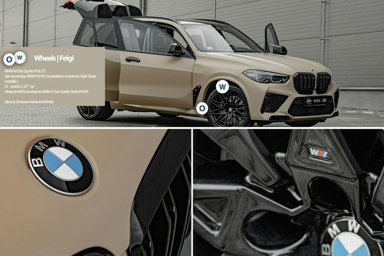 X5 M BMW X5M COMPETITION BEIGE 625HP EVOCLUB PROJECT zdjęcie 10