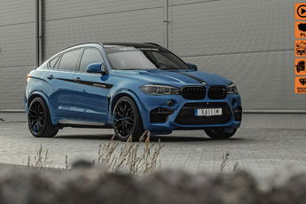 BMW X6 M BMW X6M HAMANN BLUE GREY 685HP EVOCLUB PROJECT