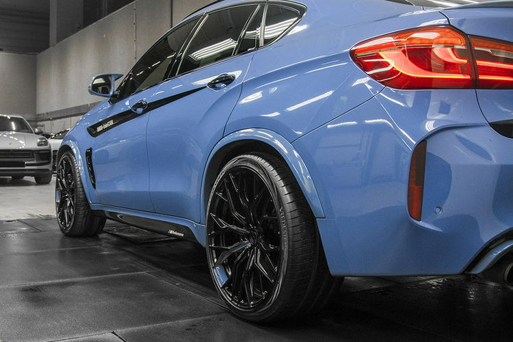 X6 M BMW X6M HAMANN BLUE GREY 685HP EVOCLUB PROJECT zdjęcie 33