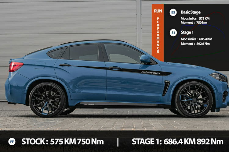 X6 M BMW X6M HAMANN BLUE GREY 685HP EVOCLUB PROJECT zdjęcie 5