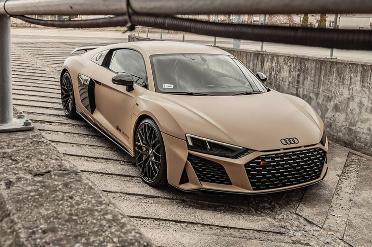 R8 AUDI R8 BEIGE 222PCS DECENNIUM EVOCLUB PROJECT zdjęcie 15