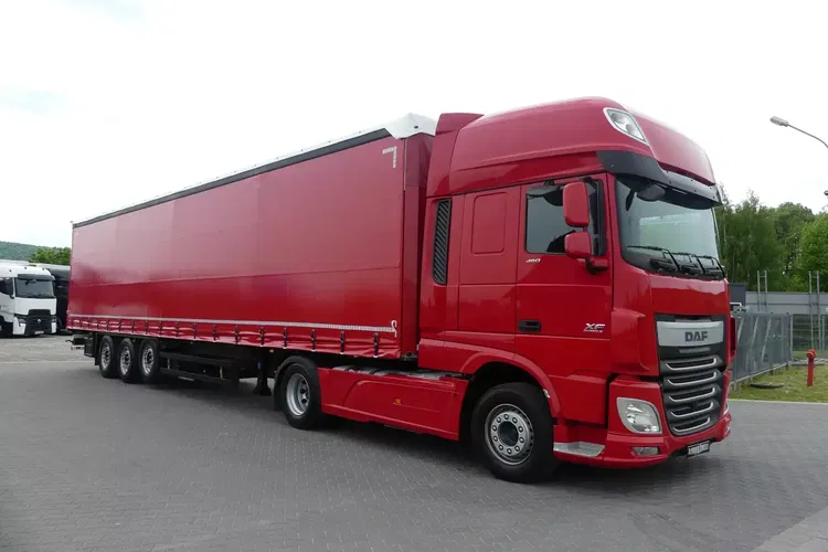 DAF XF 106.460 + SCHMITZ FIRANKA / ZESTAW STANDARD / zdjęcie 11
