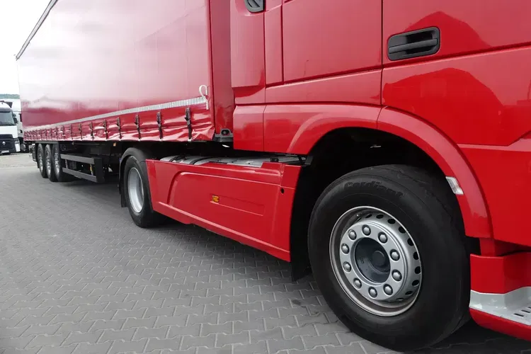 DAF XF 106.460 + SCHMITZ FIRANKA / ZESTAW STANDARD / zdjęcie 13