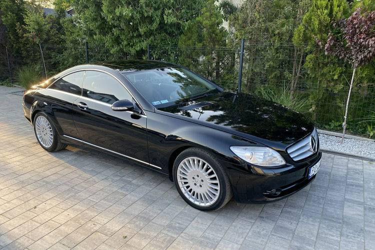 Mercedes CL 500 Bardzo zadbana - 100% oryginalny przebieg - BEZWYPADKOWA krajowa zdjęcie 2