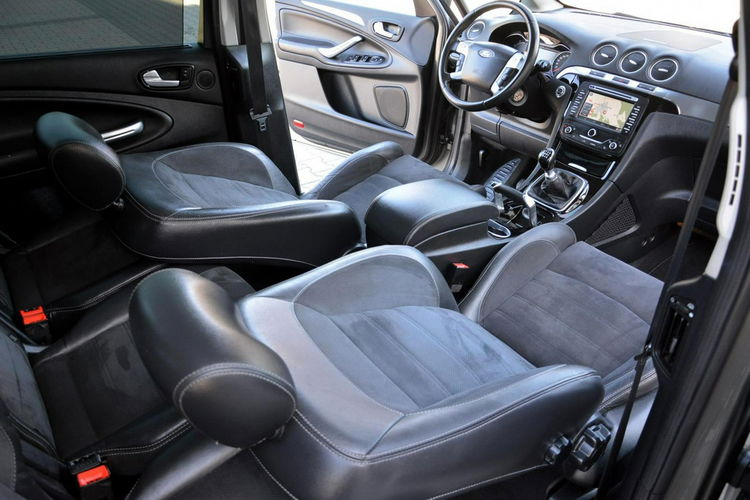 Ford Galaxy 2.0TDCI(163KM) Titanium Bi-xenon Navi Kamera Skóry 2xParktr. Alu18" zdjęcie 21