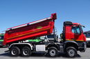 MERCEDES AROCS 4140 / 8x6 / TYLNOZSYP / MEILLER KIPPER / EURO 6 / OPONY 100 %  zdjęcie 7