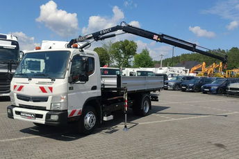 Mitsubishi Canter Fuso 9C18 3.0/180KM Automat, HDS FASSI F30 Wywrotka 3-str