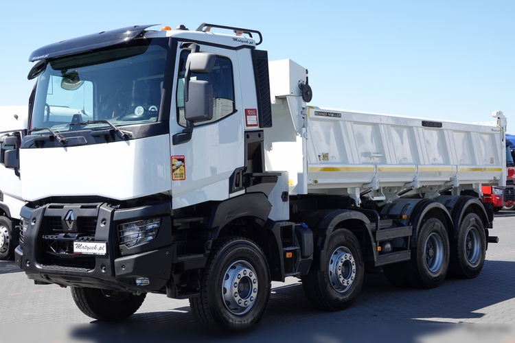 Renault K 460 / 8X4 / WYWROTKA + HYDROBURTA / MEILLER KIPPER / BORDMATIC / EURO 6 / SPROWADZONY zdjęcie 9