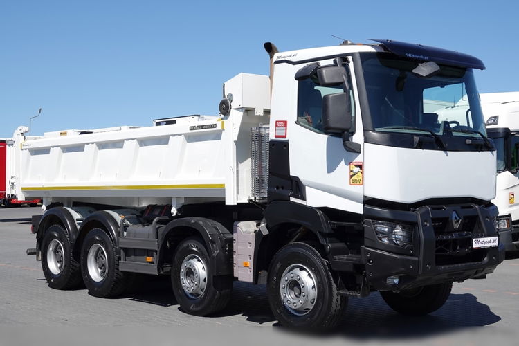 Renault K 460 / 8X4 / WYWROTKA + HYDROBURTA / MEILLER KIPPER / BORDMATIC / EURO 6 / SPROWADZONY zdjęcie 15