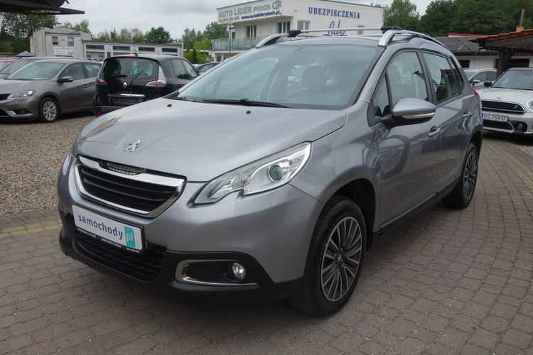 2008 Peugeot 2008 2015r 1.2 benzyna 82km bezwypadkowy klima niski przebieg zdjęcie 2