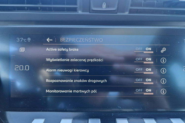 508 Peugeot 508 Bezwypadkowy NightVision Masaże PełnaOpcja Gwarancja zdjęcie 27
