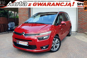 Citroen C4 Grand Picasso INTENSIVE 1.6 THP 156KM 7 osobowy , Salon PL, serwis Aso Navi , kamera