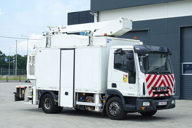 Iveco Euro Cargo 120EL18 Podnośnik Koszowy Teleskopowy Przegubowy Zwyżka,  Sprowadzony ,  Możliwość wykonania Dozoru Technicznego zdjęcie 2