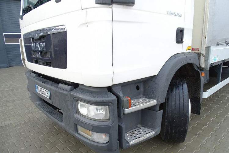 MAN TGM 15.250 Burto Firanka Sprowadzony DMC 15 TON , Klimatyzacja , Blokada Mostu , Winda 1500 kg , Poduszki zdjęcie 14
