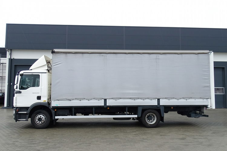 MAN TGM 15.250 Burto Firanka Sprowadzony DMC 15 TON , Klimatyzacja , Blokada Mostu , Winda 1500 kg , Poduszki zdjęcie 18