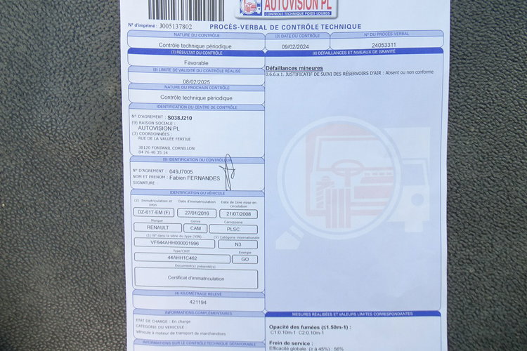 Renault MIDLUM 240 DXI 6 Osobowa Kabina Sprowadzony Firanka Przebieg Udokumentowany Klimatyzacja Poduszki Brygadówka Manual zdjęcie 11