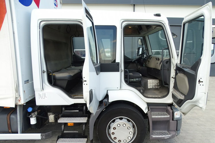 Renault MIDLUM 240 DXI 6 Osobowa Kabina Sprowadzony Firanka Przebieg Udokumentowany Klimatyzacja Poduszki Brygadówka Manual zdjęcie 14