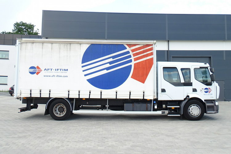 Renault MIDLUM 240 DXI 6 Osobowa Kabina Sprowadzony Firanka Przebieg Udokumentowany Klimatyzacja Poduszki Brygadówka Manual zdjęcie 16