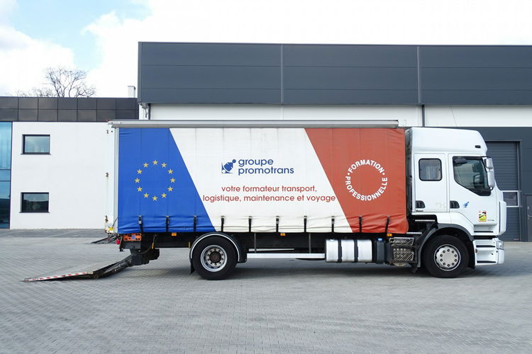 Renault PREMIUM 320 DXI Kabina 6 Osobowa Firanka Plandeka Sprowadzony Przebieg Udokumentowany , Klima , Poduszki , Winda , Hak , Brygadówka zdjęcie 17
