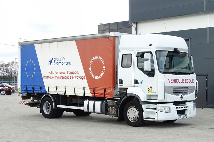 Renault PREMIUM 320 DXI Kabina 6 Osobowa Firanka Plandeka Sprowadzony Przebieg Udokumentowany , Klima , Poduszki , Winda , Hak , Brygadówka zdjęcie 2